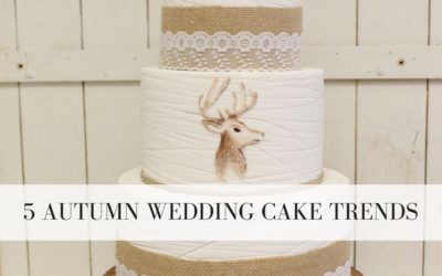 5 Autumn Wedding Cake Trends: