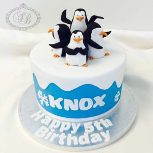 Penguins cake