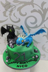 How to Train your Dragon cake