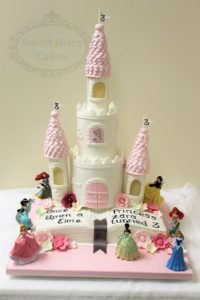 Storybook castle cake