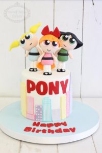 Power puff girls cake