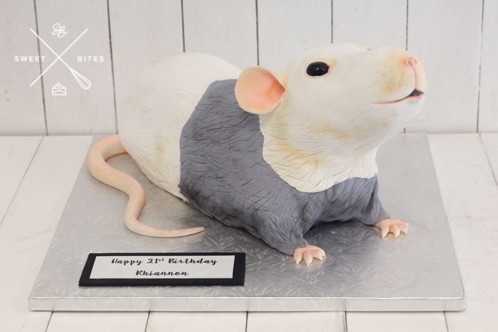 3d rat cake