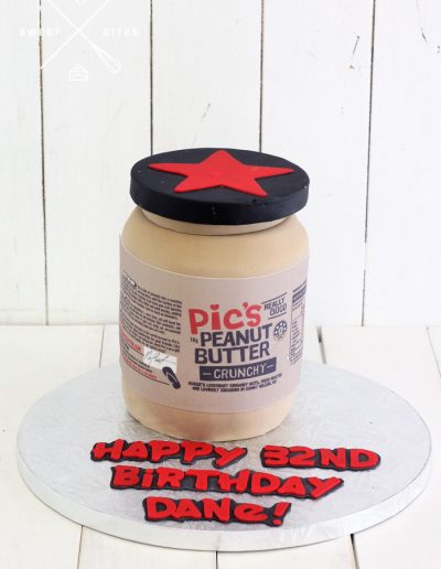 pics peanut butter jar cake