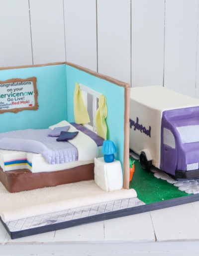 sleepyhead truck cake bed mattress house