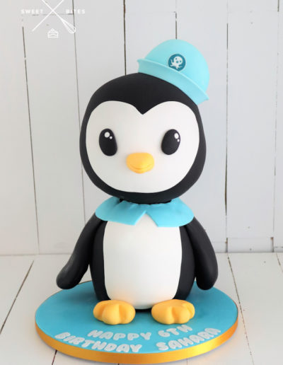 3d penguin cake octonauts