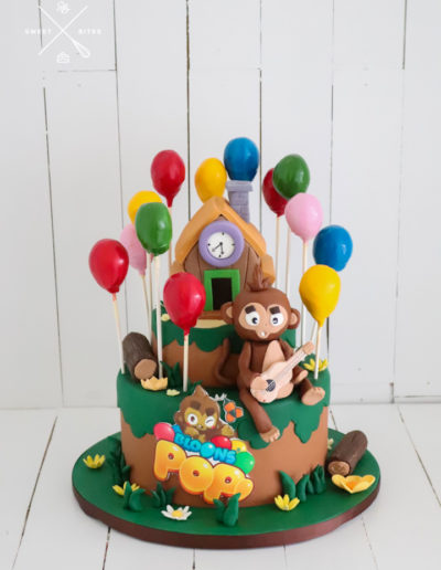 bloons pop monkey game kiwi ninja cake