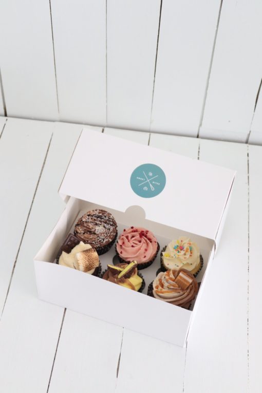 Cupcakes box of 6 bakers pick cakes Auckland