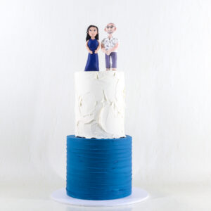 Blue Linear + Texture